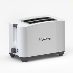Lifelong LLPT10 750 W Pop Up Toaster (White)