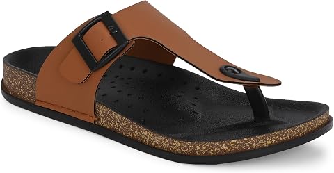 Fashionable Mens Beach Slippers - Water-Resistant & Perfect for Travel