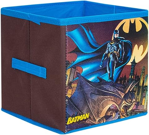PrettyKrafts Batman SBS_BM1 Toys Organizer Storage Box for Kids, Small