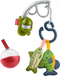 Baby Toys Mini Me Moments Reel Fun Fishing Set, 4-Piece Sensory Activi