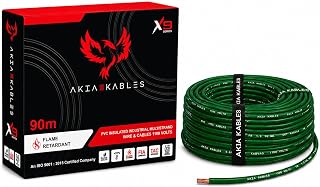 1.5 SQMM | Green | 90 meter | PVC Insulated Industrial Multistrand CCA