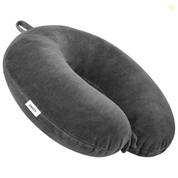 Soft Fibre Filled Neck Pillow for Car, Train, Flight Travel, Neck Supp