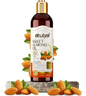 Pure Cold Pressed Sweet Almond Oil | Nourishing Oil for Skin | Oil for