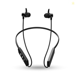 OOGE Tune 22 Neckband Bluetooth Earphones (Black) with 80H Playtime, A