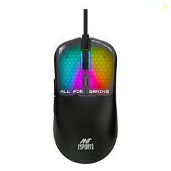 Ant Esports Virtus100 Wired RGB Gaming Mouse | Light Weight |6D Durabl