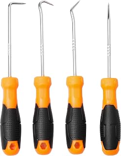 Spartan 4 Pcs Precision Pick and Hook Set | O-Ring, Oil Seal, Gasket P