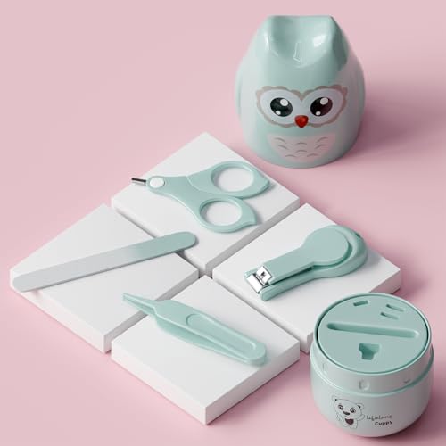 Lifelong Cuppy Baby Nail Trimmer for Newborns | 4 in 1 Baby Nail Care