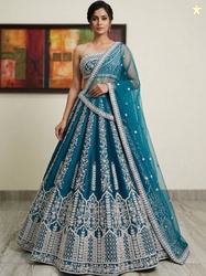 ZAALIMA FASHION Semi-Stitched Lehenga Blouse