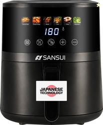 Sansui Kurkura Magic 5L With 85% Less Oil Consumption, Digital To...mo
