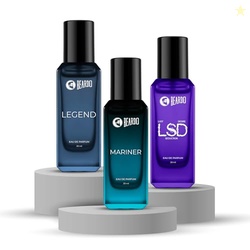 The Hero Edit- LSD, Mariner & Legend Perfume for Men (20ml x 3) | Long