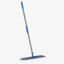 Vivela Flat Mop for Floor Cleaning | 360 Rotating Head Microfiber Mop