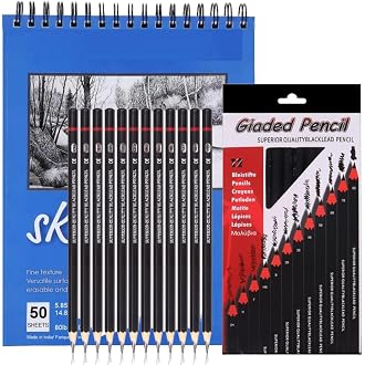 Corslet Set of 13 Drawing Kit 12 pc Drawing Pencils Set Sketch Pencil