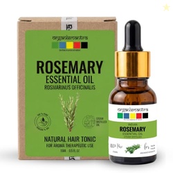 Organix Mantra Rosemary Essential Oil for Hair, Skin & DIY - 100% Natu
