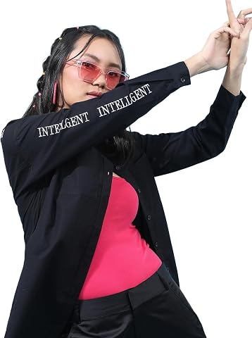 Women's Regular Fit Shirts | Printed | Long Sleeves |Spread Collar