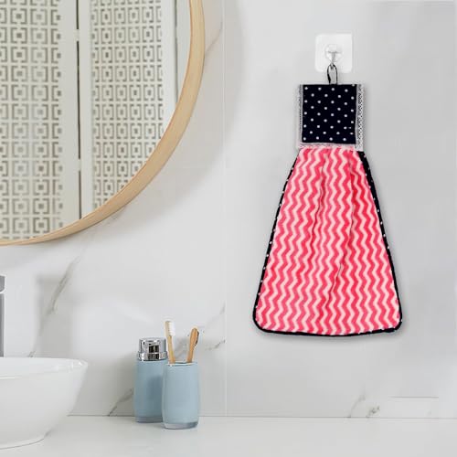 Kuber Industries Soft Cotton Hand Kitchen Towel with Hanging Loop | Do