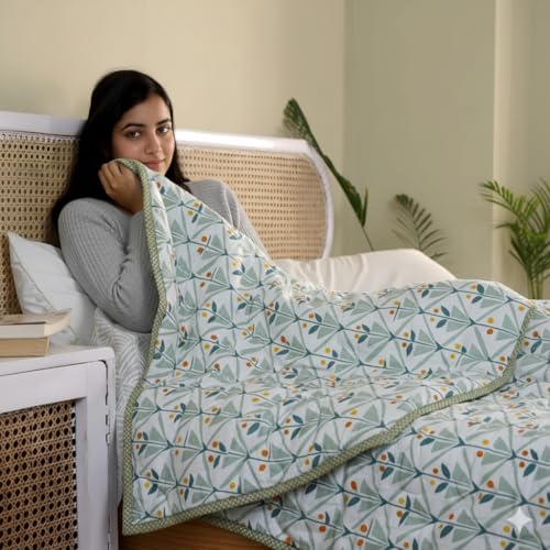 Home Stylish Luxury Ultrasonic Punch AC Comforter Blanket  Quilted Mic