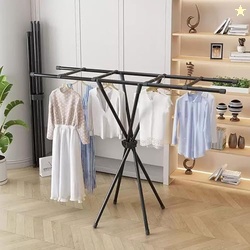 ALOXE Foldable Clothes Drying Stand for Home | Portable Cloth Dryer St