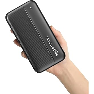 Amazon Basics 20000 mAh Power Bank | 22.5W Fast Charging | Dual Output