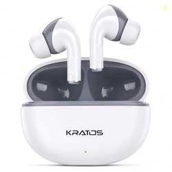 Kratos Pop Ear Buds Wireless with 60H Playtime, Noise Isolation & Clea