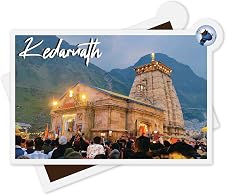 Connect & Collect Kedarnath Views Memorable Acrylic Fridge Magnet | 3x
