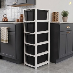 MAXTID multi layer drawer Storage Cabinet for Organized Vertical Stora