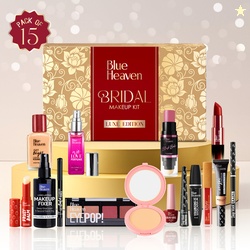 BLUE HEAVEN Bridal Makeup Kit Luxe Edition Makeup Gifting Combo Set fo