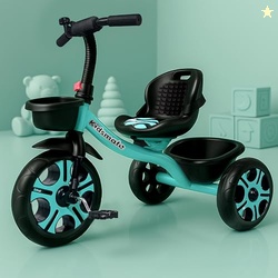 Kidsmate Ninja Plug N Play Durable Kids/Baby Tricycle, Safe & Secure,