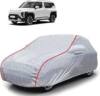 Sulfar 100% Waterproof Car Body Cover Compatible with Mirror for Kia S