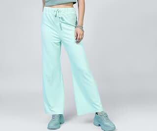 Women's Bootcut Regular Track Pants | Stretchable Trackpants | Casual