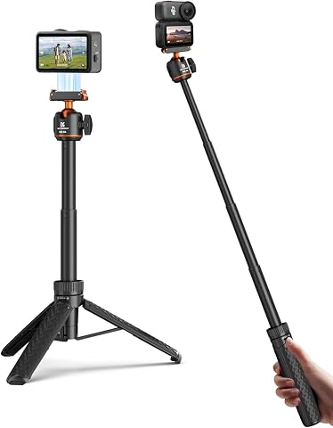 K&F Concept 25.6 /65cm Magnetic Quick Release Tripod for DJI Osmo Acti