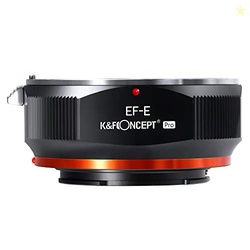 K&F Concept EOS to E Mount Adapter for Canon EF EF-S Mount Lens to E N