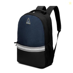 Aristocrat Blake 18L Laptop Backpack (Upto 15.6 ),2 Compartments,Blue-