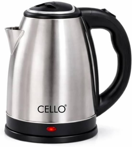 cello HeatPro Portable Kettle for Home, Office | Auto Shut-Off with Wi