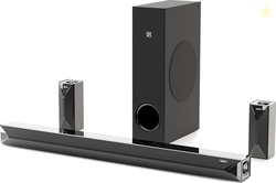GOVO Gosurround 955 pro 320 W Bluetooth Soundbar (Platinum Black, 5.1