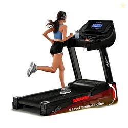 Lifelong FitPro Treadmill for Home | 4 HP Peak Motor | Foldable & Hydr