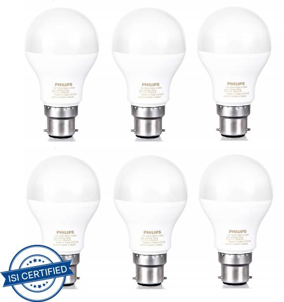 PHILIPS 9 W Basic Round B22 LED Bulb