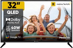 realme TechLife 80 cm (32 inch) QLED HD Ready Smart Google TV (32...mo