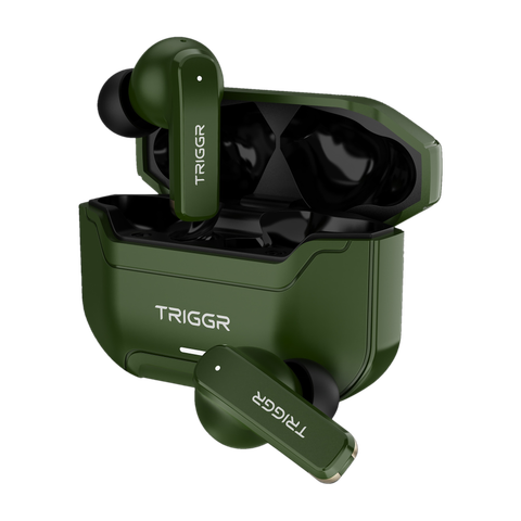 TRIGGR Raze 1 with 40H Battery, 40ms Low Latency, Dual ENC Mic, T...mo