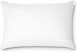 YandAM Microfibre Sleeping Pillow Pack of 1 Stripes YandAM White