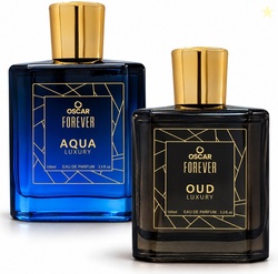 OSCAR Forever Luxury Aqua & Oud Premium Perfume Combo, Strong & L...mo