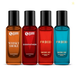 Him & Her Perfume Giftset 20ml x 4 | Whisky Smoke, GodFather, Marina B