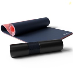 Lifelong Dual Color TPE Material for Women & Men - 6mm Anti-Slip Yoga
