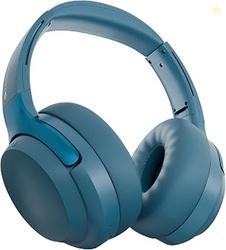 Zebronics Duke Plus (2026 Upgrade) Wireless Headphones, BT v5.4, Upto