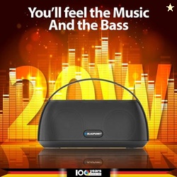 Blaupunkt Atomik Grab And Go Portable Boombox I Light Weight Grab On T