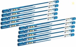 Crompton Trio Batten with three modes 22 W 121 cm Tube Light White, Pa