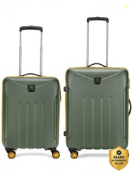 ARISTOCRAT Hard Body Set of 2 Luggage 8 Wheels - Falcon Pro 2 (Small 5