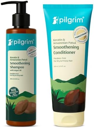 Pilgrim  Advanced Patu & Keratin Smoothing Shampoo And Conditioner, 2