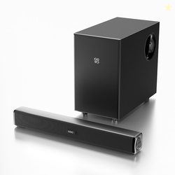 GOVO Gosurround 602 90 W Bluetooth Soundbar (Platinum Black, 2.1 Chann