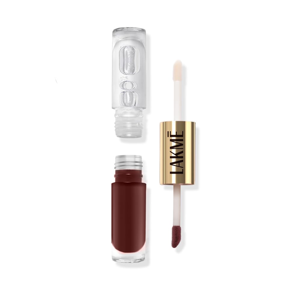 Lakm 9 To 5 Matte To Glass Liquid Lip