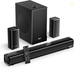 Mivi Fort H350 Soundbar, 350 Watts, 5.1 Channel, Multi-Input and EQ Mo